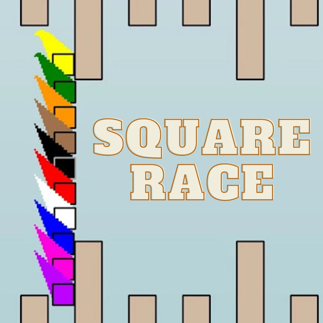 Square Racing Outline Square Race